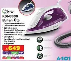 KİWİ KSI-6306 BUHARLI ÜTÜ